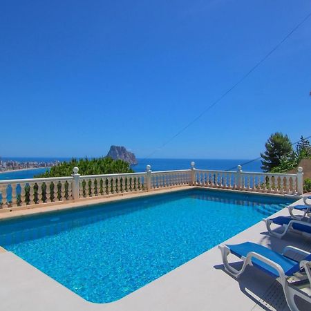 Villa Con Piscina Y Vistas Al Mar - Mar 27 H Калпе Екстериор снимка