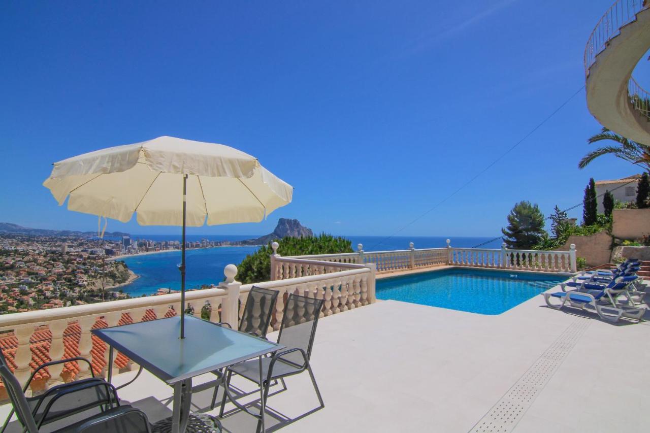 Villa Con Piscina Y Vistas Al Mar - Mar 27 H Калпе Екстериор снимка