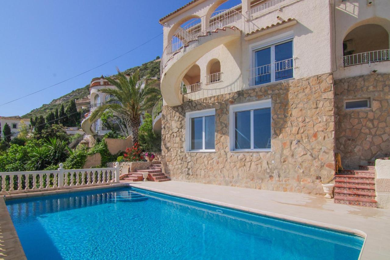 Villa Con Piscina Y Vistas Al Mar - Mar 27 H Калпе Екстериор снимка