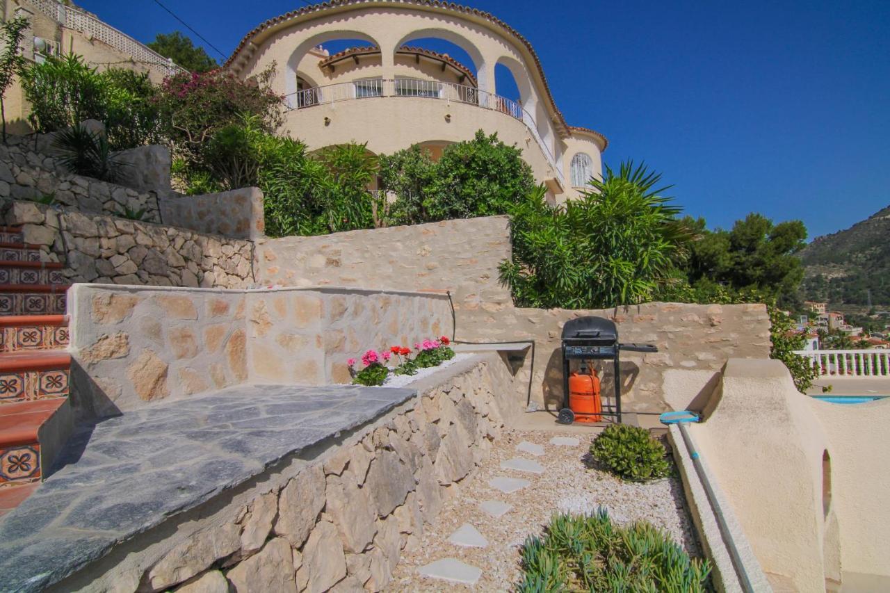 Villa Con Piscina Y Vistas Al Mar - Mar 27 H Калпе Екстериор снимка
